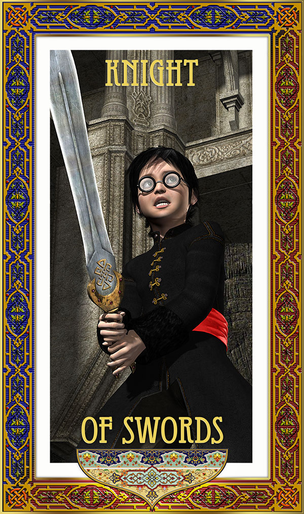 A Potterverse Tarot: Suit of Swords - The Knight